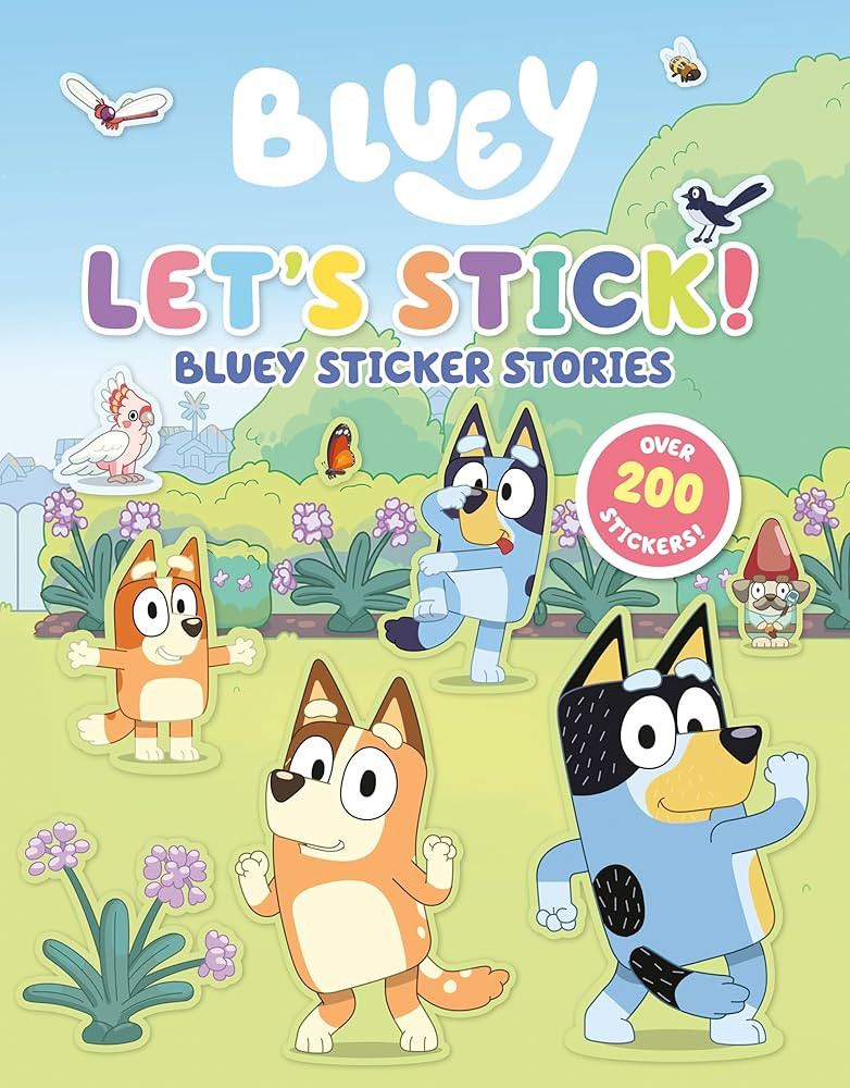 Let's Stick!: Bluey Sticker Stories | Amazon (US)