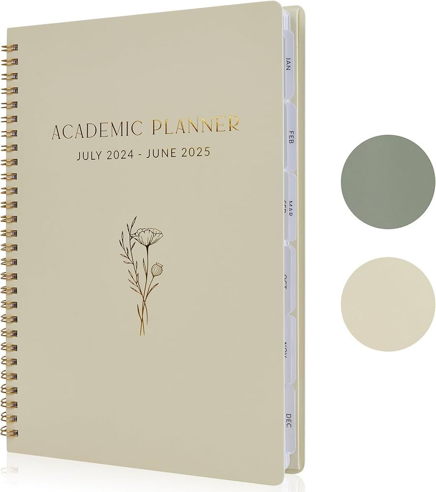 Simplified 2024-2025 Academic Planner - A Beautiful 7" x 10" Daily Planner for Women or Men with ... | Amazon (US)