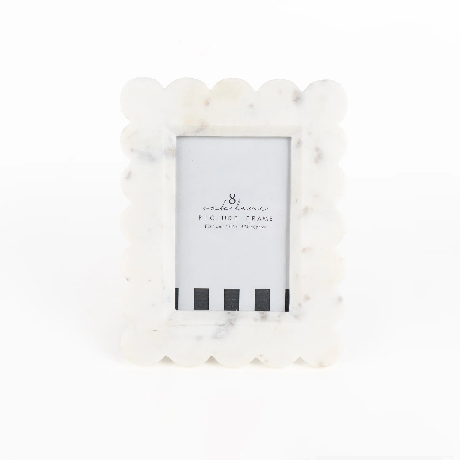 Scalloped Marble 5X7 Picture Frame | Wayfair North America