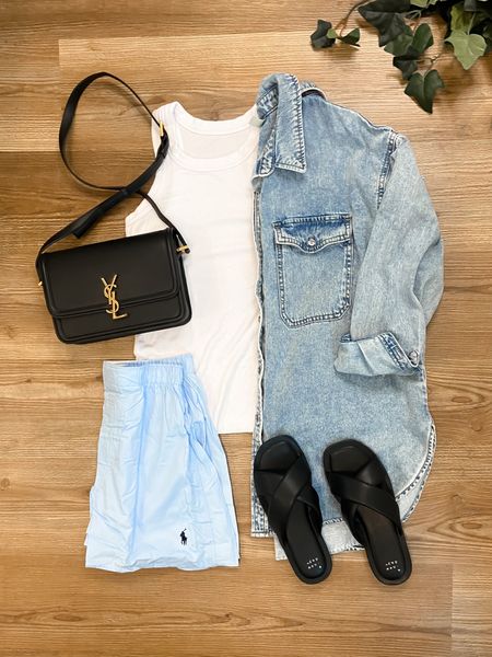Boxers outfit for women! Love this cozy outfit idea for summer

#LTKfindsunder50 #LTKstyletip