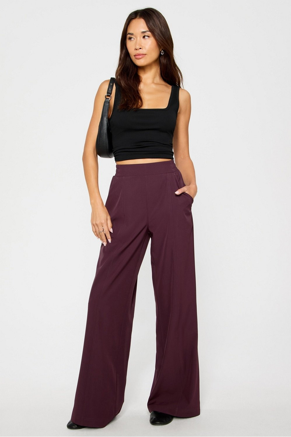 Downtown Wide Leg Pant | Fabletics