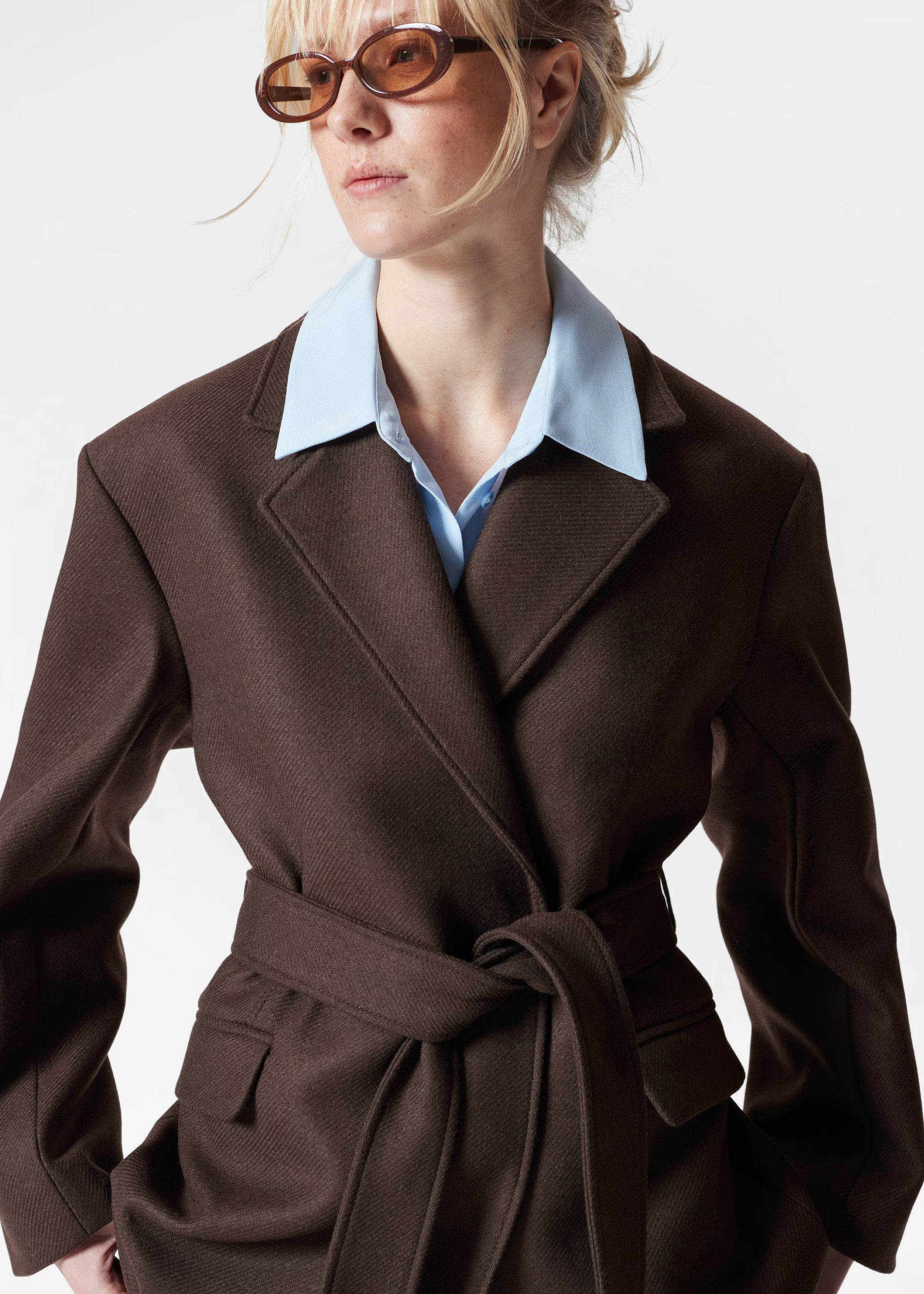 Tie-Belt Wool Blazer | & Other Stories UK