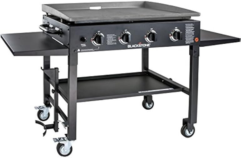 Amazon.com: Blackstone 36 Inch Gas Griddle Cooking Station 4 Burner Flat Top Gas Grill Propane Fu... | Amazon (US)
