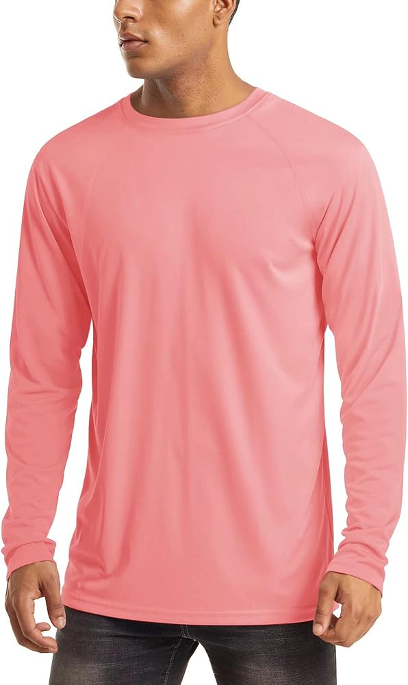 MAGCOMSEN Men's Long Sleeve Shirts UPF 50+ UV Sun Protection Athletic Shirts for Hiking Running W... | Amazon (US)