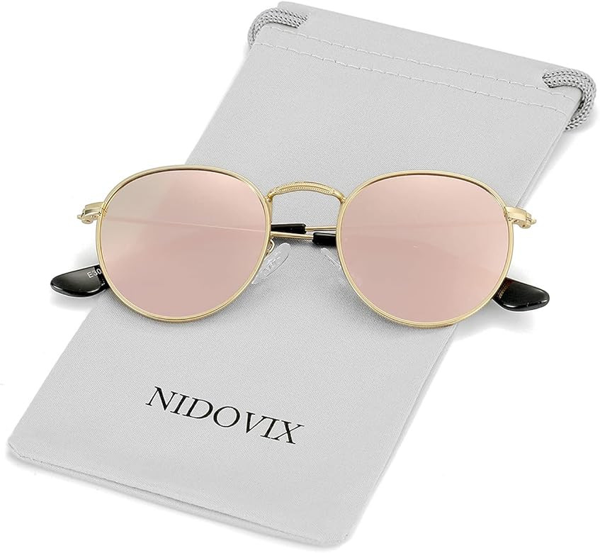 Kids Polarized Sunglasses Classic Metal Frame for Baby Boys Girls Age 0-18, Three Sizes, 100% UV ... | Amazon (US)