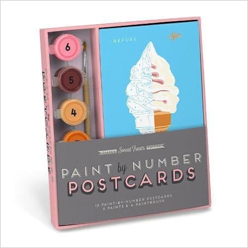 Robert Mahar for Knock Knock: Sweet Treats Paint-by-Number Postcards Kit
      
      
        Ca... | Amazon (US)
