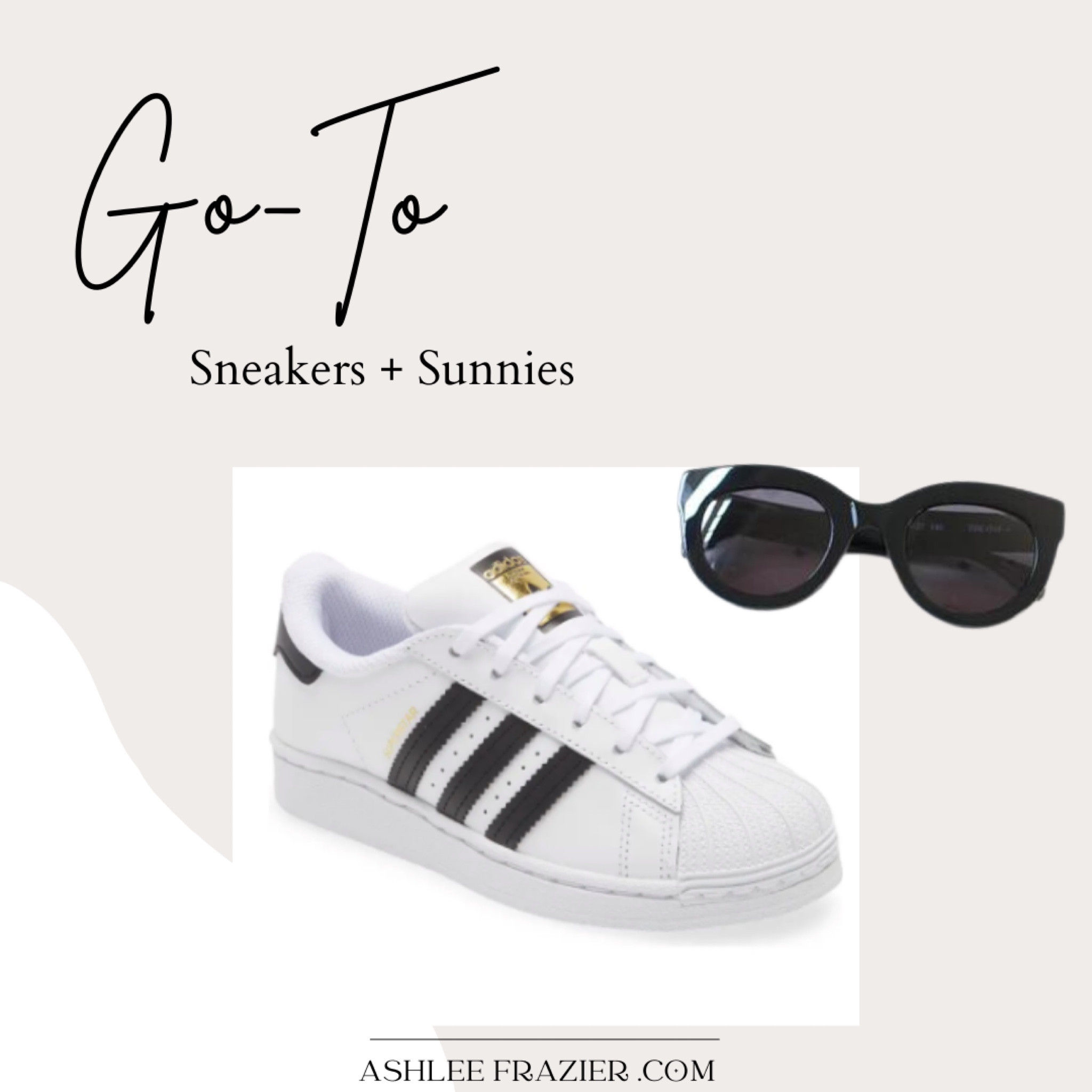 Sneakers and sunnies for the casual girl. 

#LTKstyletip #LTKshoecrush