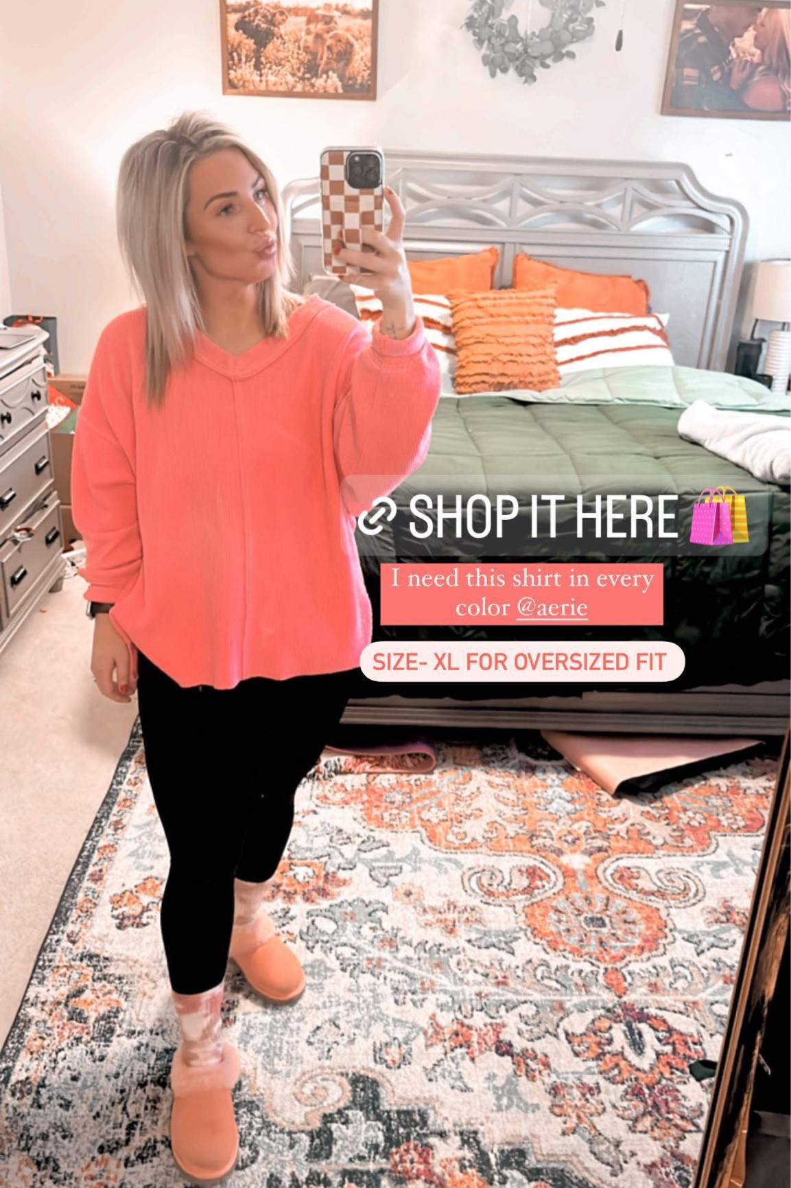 Aerie Sale 🫶🏼 30% Off Right Now
One of my favorite items in my closet right now is this top! I have it in 3 different colors! The colors are drool worthy 🤤 

Size XL for oversized fit 🫶🏼

Midsize Outfit | Midsize Fashion | Midsize Style | Midsize | Curvy | Size 10 | Size 12 | Affordable Fashion| Affordable Style | Large | Medium | AE Find | AE | LTK| Fashion | Blogger | Style | Fashion | Spring Outfit | Spring | AE Fashion | AE Shopping | Sweater  | Sale | Sales | American Eagle |  Aerie | Aerie Sale | Sweatshirt | Lounge | Loungewear | Comfy 

#LTKFind #LTKSale #LTKunder50