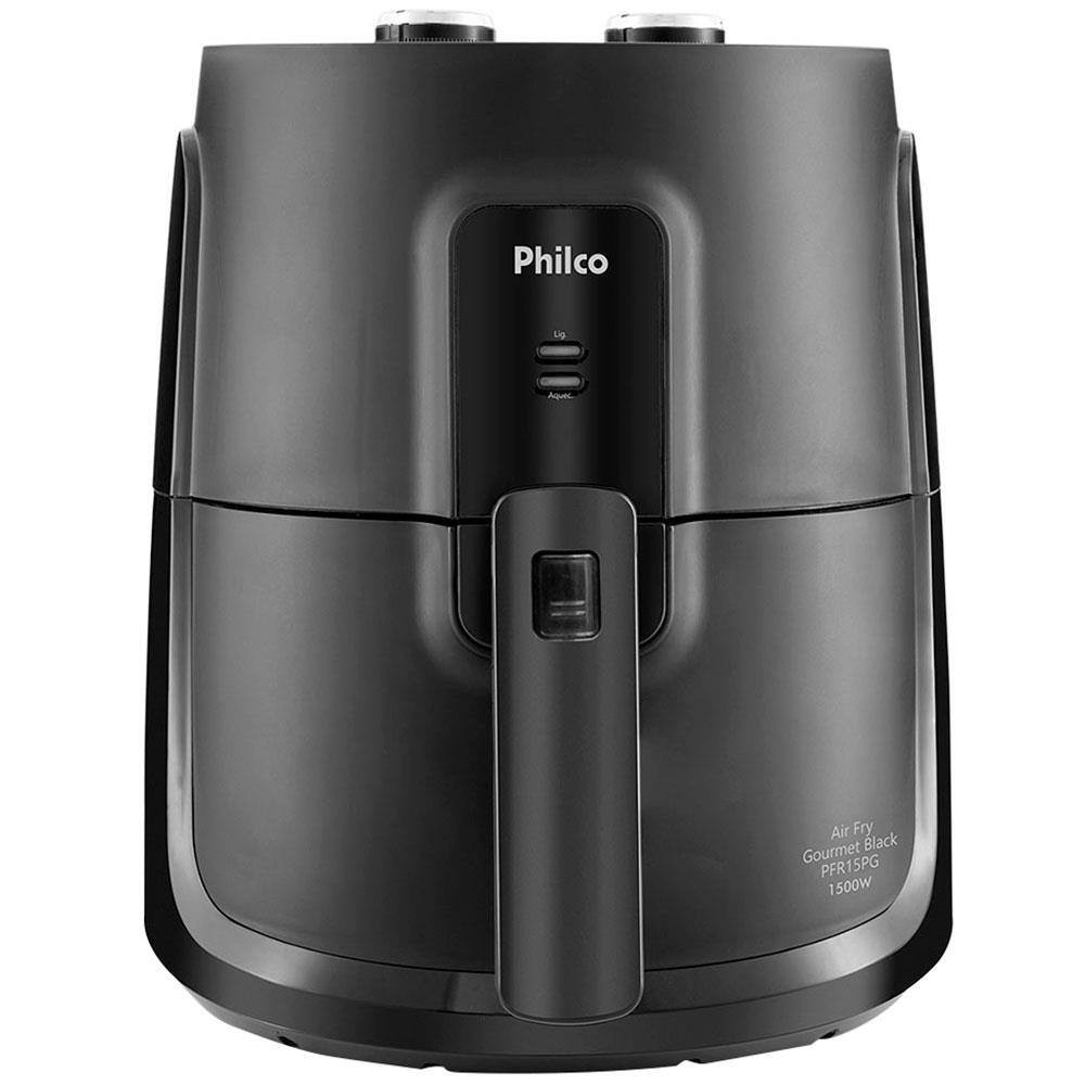 Fritadeira Elétrica Sem Óleo Air Fry Philco PFR15PG Gourmet 4L - Preta | Casas Bahia (BR)