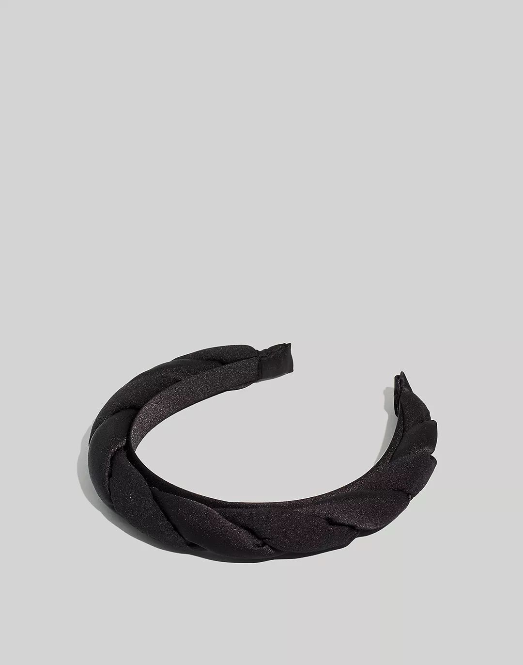 Puffy Satin Wrapped Headband | Madewell