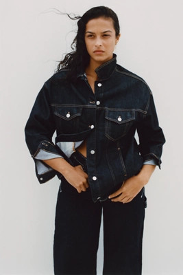 The Weston Denim Boyfriend Jacket by Pilcro | Anthropologie (US)