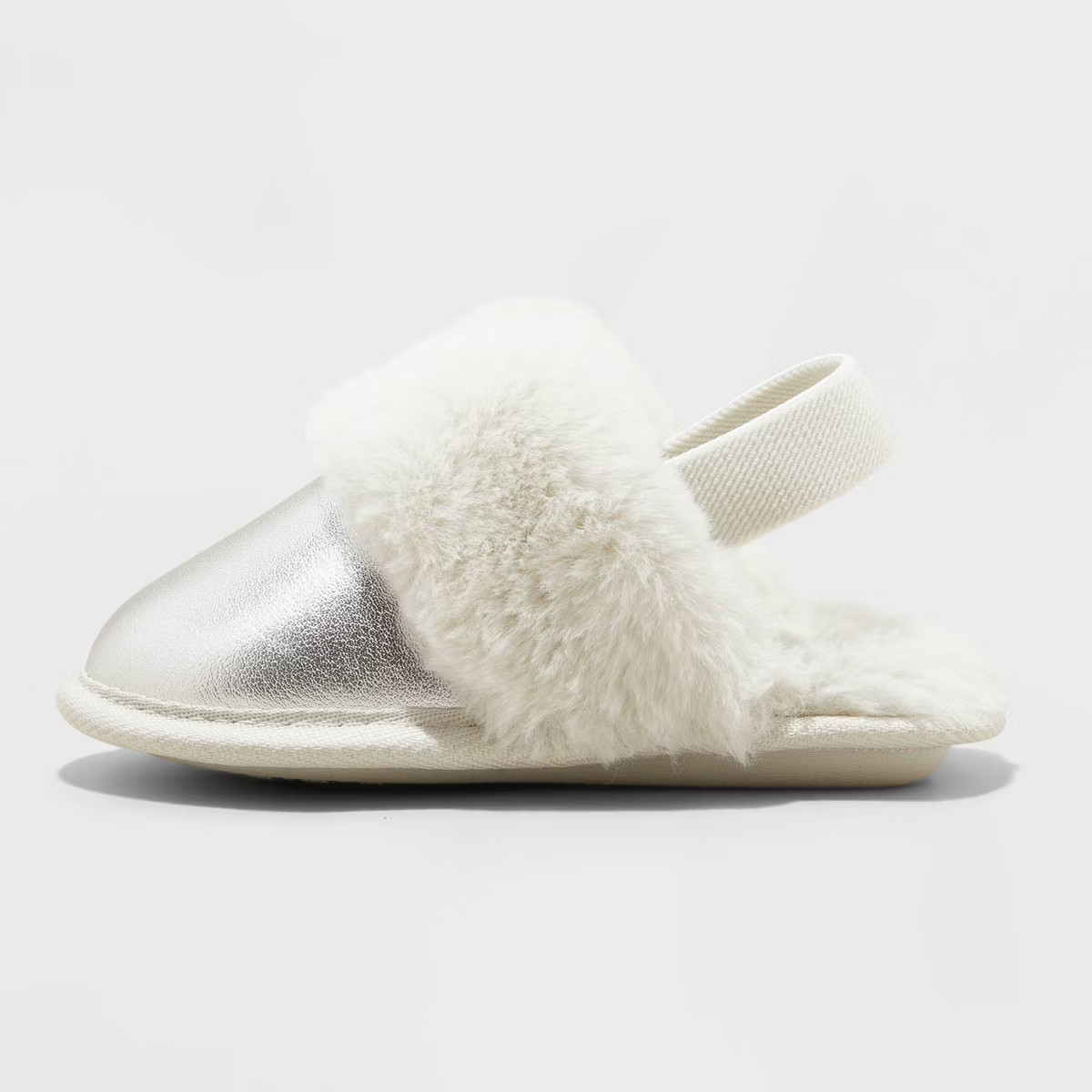 Toddler Lila Metallic Scuff Slippers - Cat & Jack™ | Target