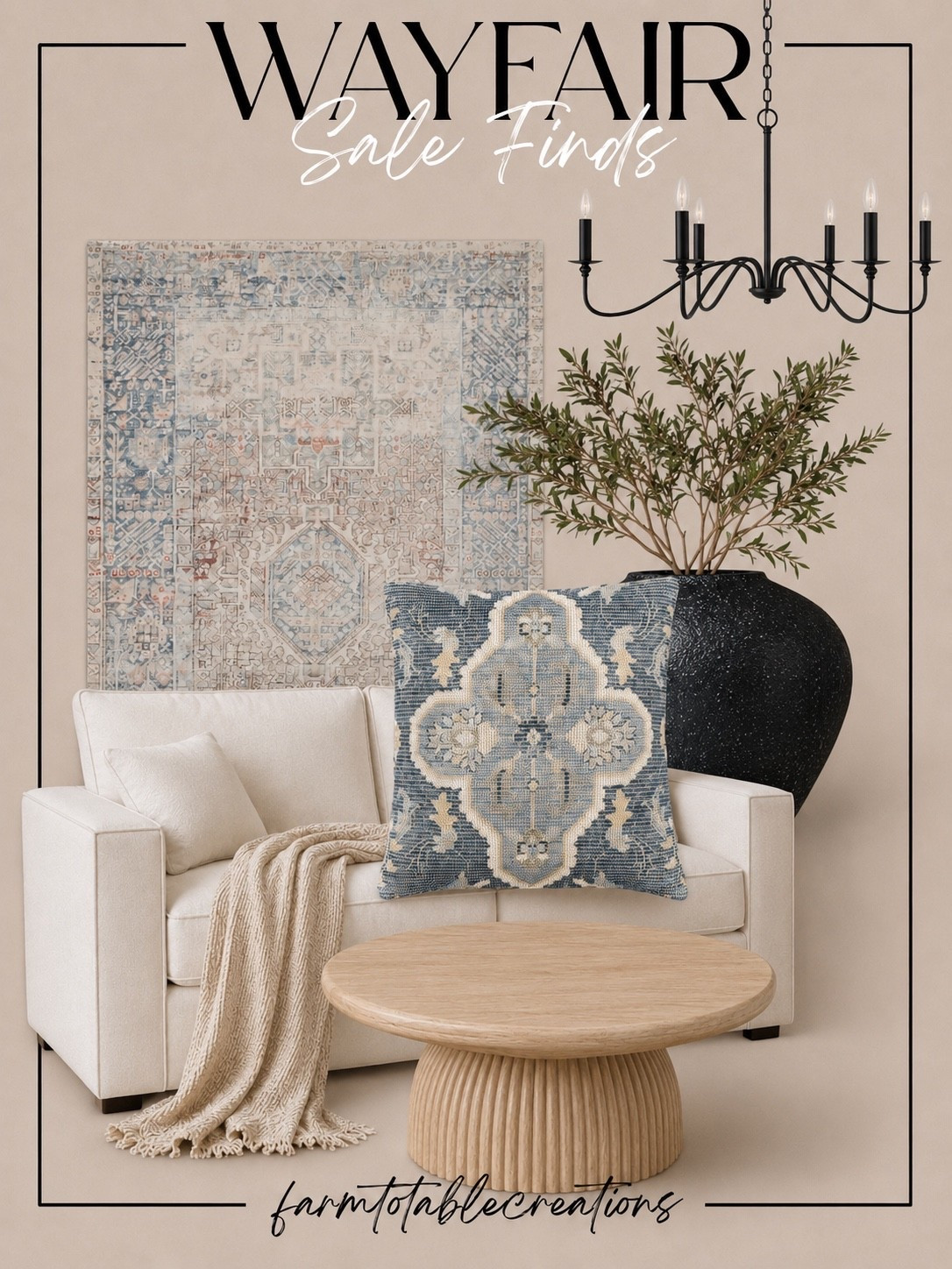 Wayfair Sale Finds That Look So High-End 🤍✨

Wayfair’s latest sale is full of designer-inspired pieces that instantly elevate your home. From timeless lighting and cozy seating to statement pillows, rugs, and accent decor, these beautiful finds make it easy to create a warm, curated space without the luxury price tag.

Follow @farmtotablecreations on Instagram for more cozy home finds, designer-inspired decor, and the best Wayfair sales and deals.

#LTKHome #Wayfair #WayfairSale #WayfairFinds #HomeDecor #DesignerInspired #LivingRoomDecor #NeutralHome #AffordableHomeDecor #InteriorDesign #HomeStyling #CozyHome #FarmToTableCreations

#LTKHome #LTKSaleAlert