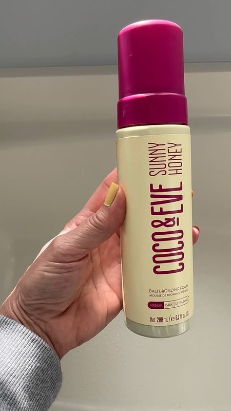 One of my favorite self-tanners for a natural looking “tan”. It smells good, dries fast, isn’t nearly as sticky as some others and gets me a gorgeous toasty bronze. Easy to apply from face to toes. ☀️
Use code STACEY15 for 15% off on the cocoandeve website! 
I’m using medium! 

#LTKSeasonal #LTKBeauty #LTKOver40