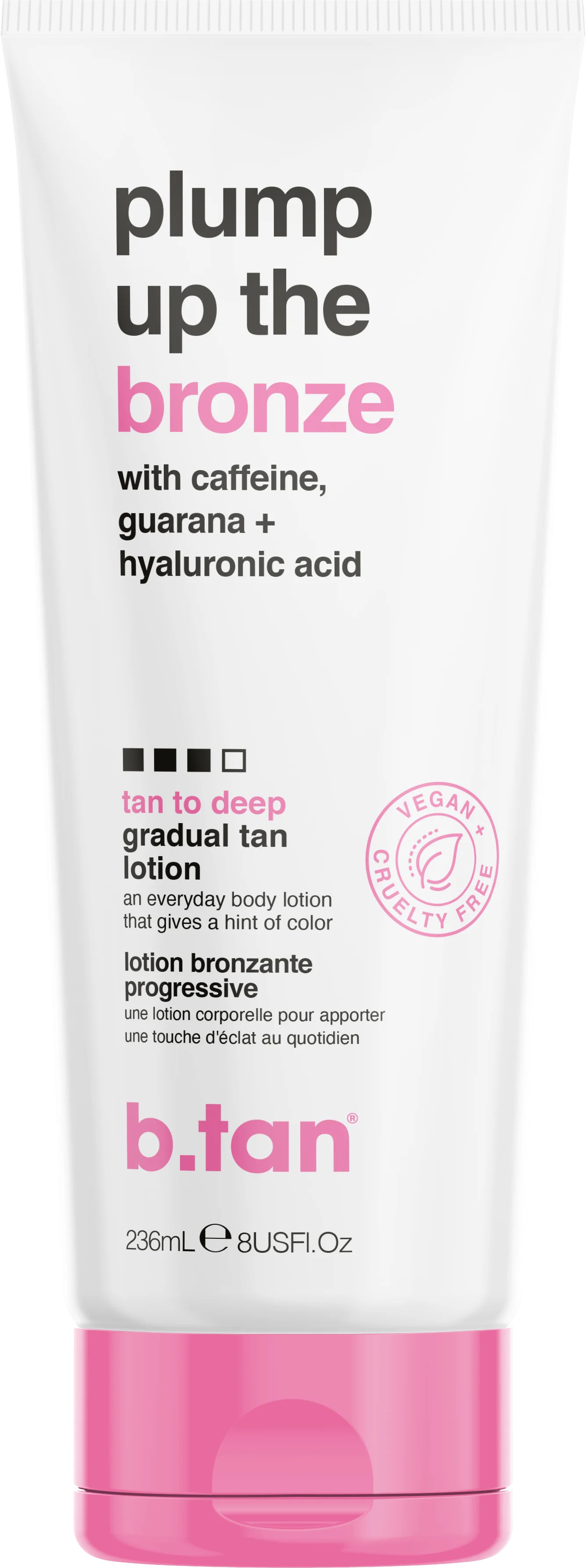 b.tan Plump Up the Bronze... Gradual Tan Lotion | Walmart (US)