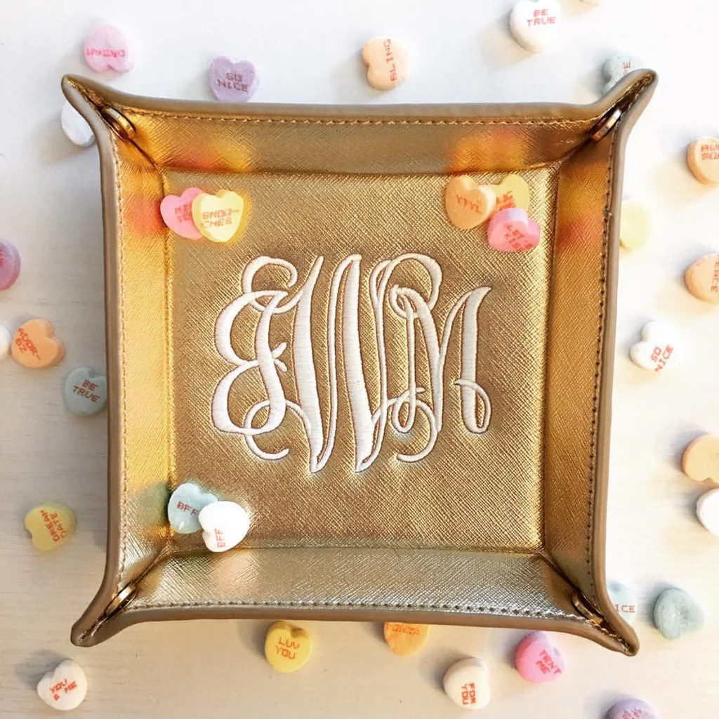 Monogram Jewelry Tray | I Love Jewelry