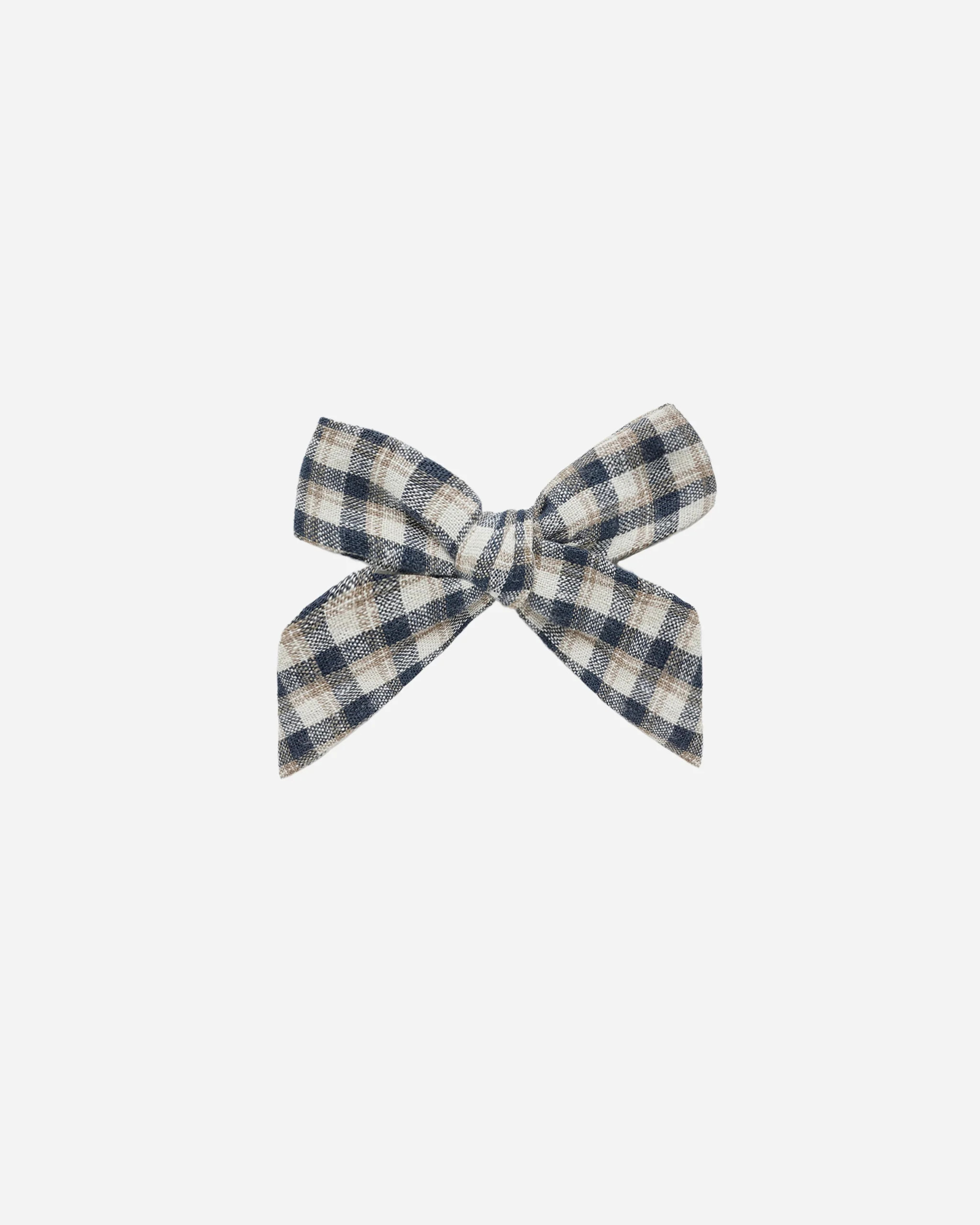 Bow || Black Gingham | Rylee + Cru