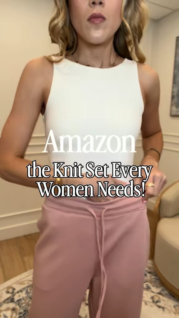 This Amazon two-piece knit set is made from the most buttery soft fabric and it is absolutely everything! 🙌 Lightweight, breathable and the perfect throw-on outfit for warm days — style it with sneakers for errands or sandals for a polished summer look.

#LTKSeasonal #LTKTravel #LTKTall