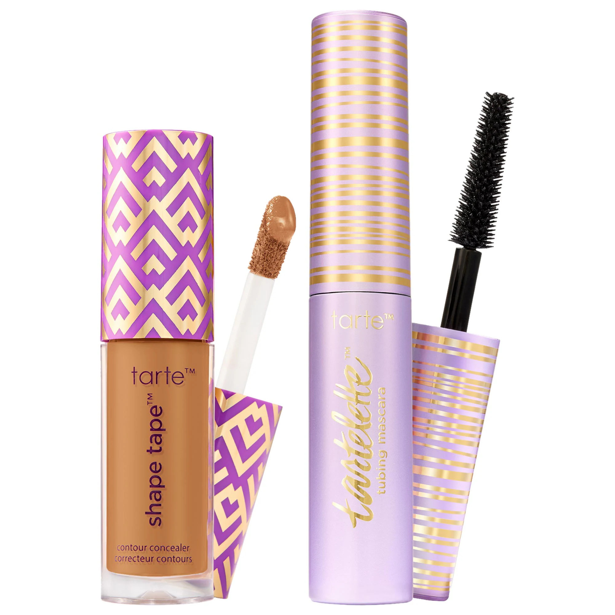 tarte Mini Shape Tape Concealer + Tubing Mascara Set 42S tan sand | Sephora (US)