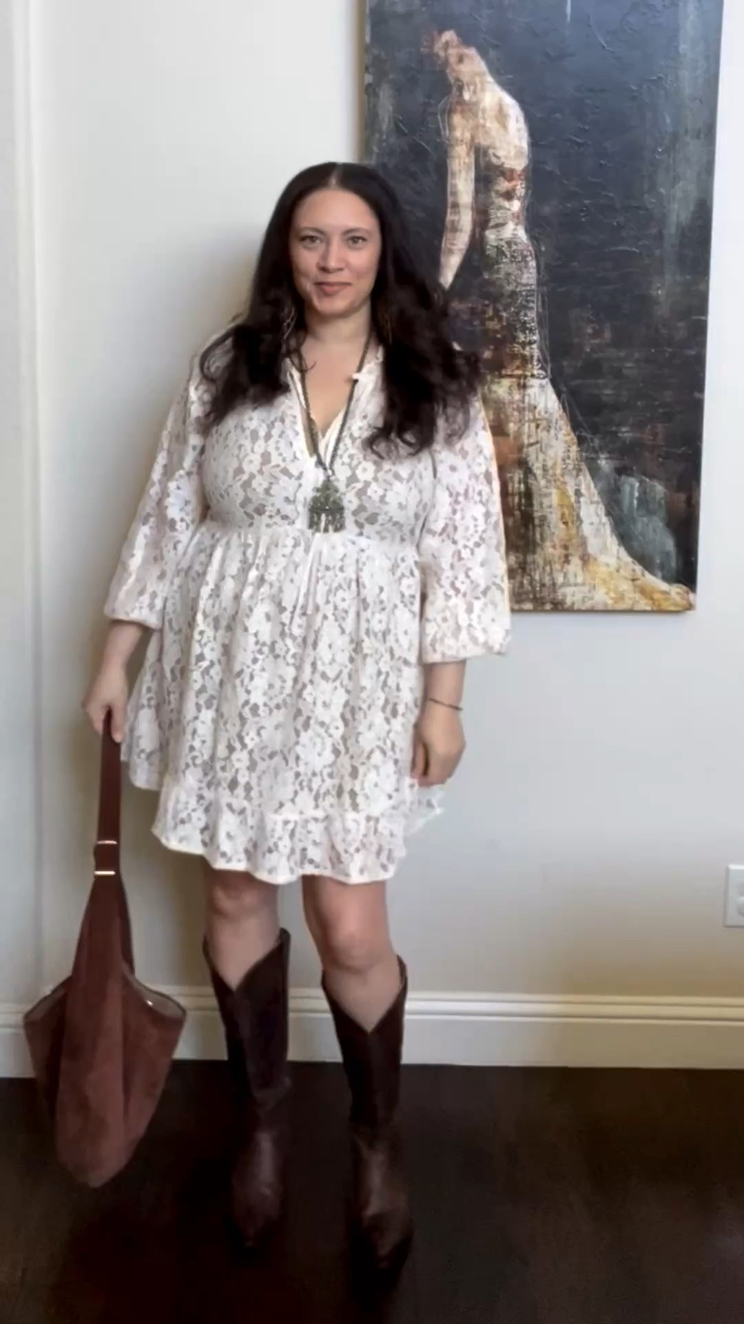 Loft released a new version of this Floral Lace Mini Dress and it’s so cute. Also, comes in a new color! I’m wearing a large here which was slightly oversized but the new dress reviews say it fits a tad small.

They are having a great sale too!

#LTKootd #LTKSeasonal #LTKSaleAlert