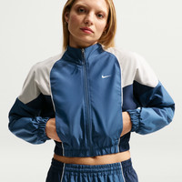 Nike Crop-Trainingsjacke (Damen) - Blau | Nike (DE)