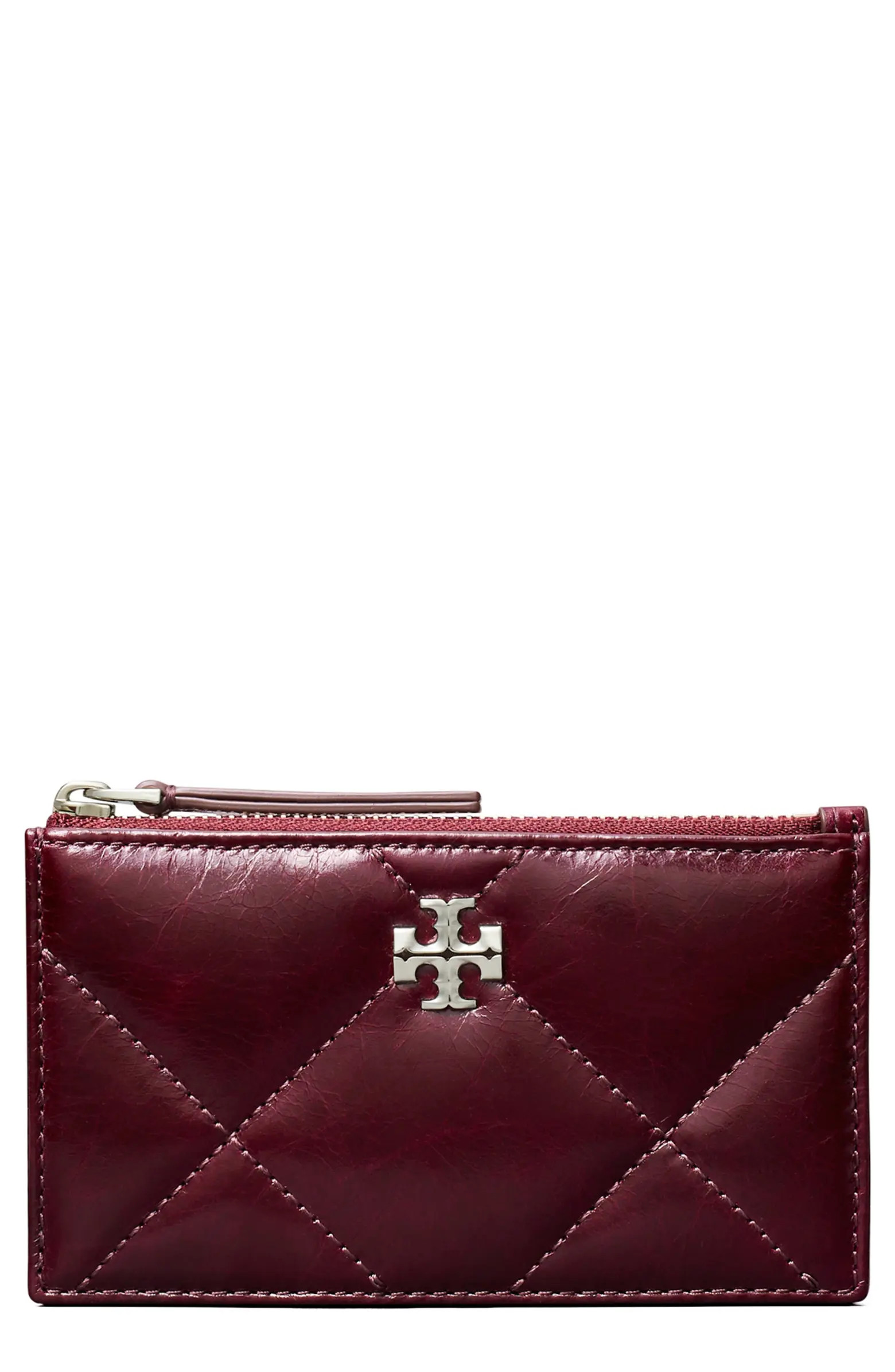 Small Kira Quilted Leather Card Case | Nordstrom