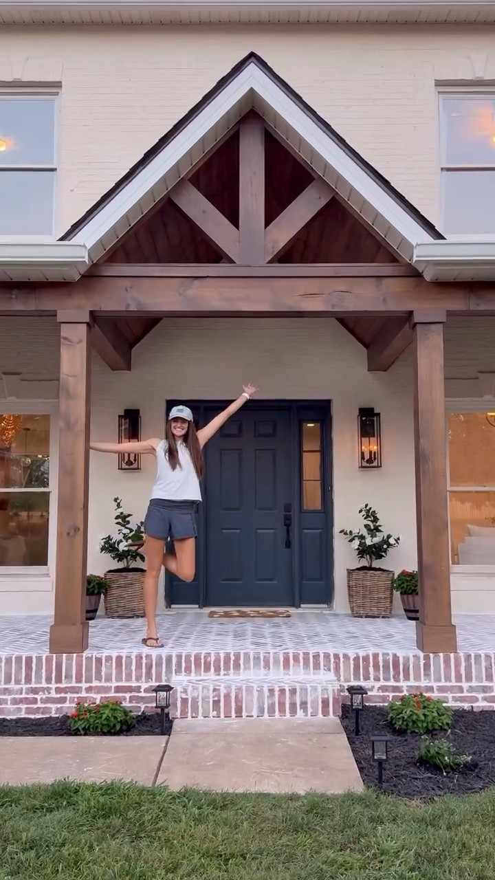 After 8 months of exterior projects, our porch is officially refreshed for fall 🍂 Plants, mulch, solar path lights, and even a quick DIY front door mat 👻

@TheHomeDepot had everything I needed to make this space warm, cozy, and ready for a new season - proof that even small projects can make a big impact ✨

Get your space ready for fall with #TheHomeDepot’s Labor Day Event (8/21 - 9/3) #TheHomeDepotPartner @shop.ltk #liketkit https://liketk.it/5lNjC