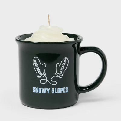 Figural Mug Snowy Slopes Jar Candle - Room Essentials™ | Target
