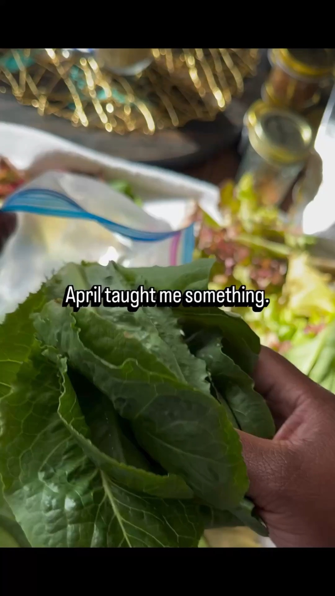 This month taught me that growth is not always loud. Sometimes it is quiet. Sometimes it is in the bucket garden, in the car with your teenager, in the stands cheering your daughter on. God is in all of it.🙌🏽 #reflection #april #faith