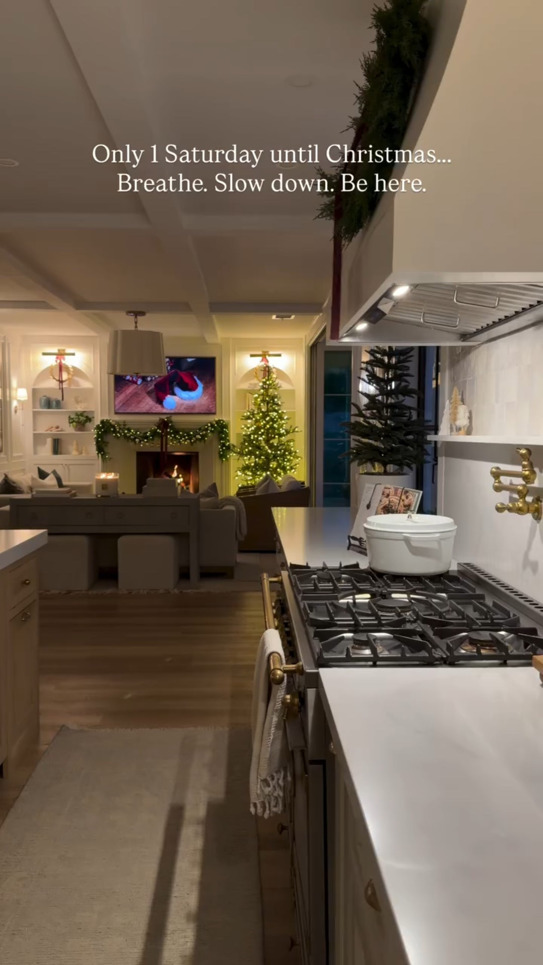 Only 1 Saturday until Christmas...
Breathe. Slow down. Be here.

#LTKHome #LTKHoliday #LTKSeasonal