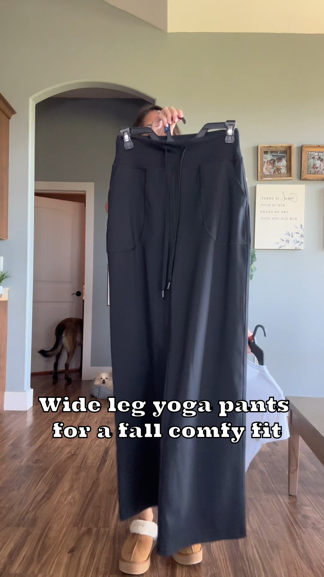 Wide leg yoga pants for a comfy fall fit 

#LTKActive #LTKTravel #LTKFindsUnder50