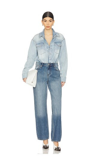 SEROYA Avani Jumpsuit in Blue. - size L | Revolve Clothing (Global)