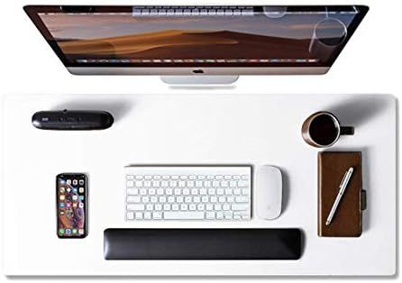 Leather Desk Pad Protector,Mouse Pad,Office Desk Mat, Non-Slip PU Leather Desk Blotter,Laptop Des... | Amazon (US)