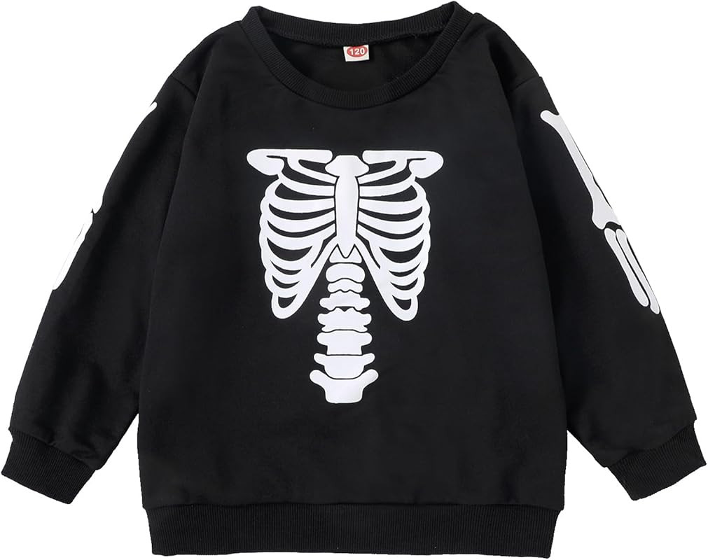 ZXIIYNU Toddler Boys Halloween Sweatshirt | Amazon (US)