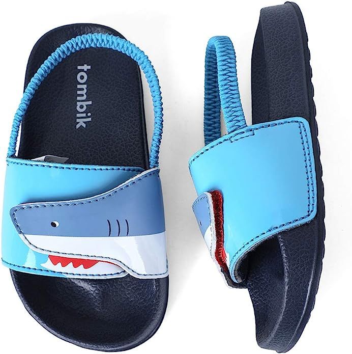 tombik Toddler Boys & Girls Beach/Pool Slides Sandals | Kids Water Shoes | Amazon (US)