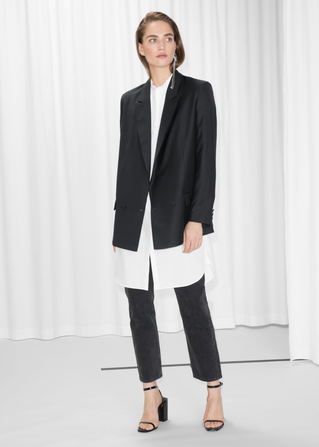 Double Breasted Blazer - Black - Blazers - & Other Stories US | & Other Stories (EU + UK)