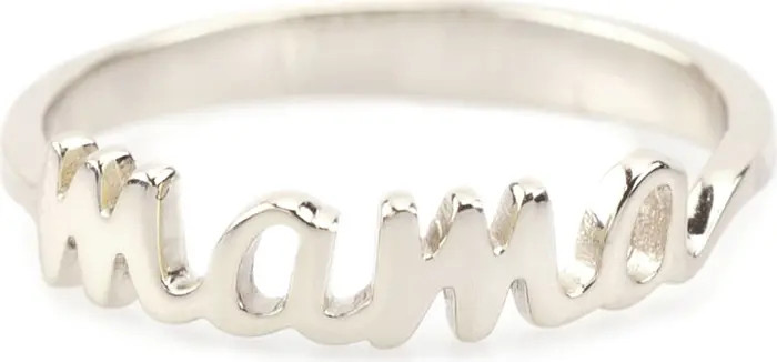 Mama Script Ring | Nordstrom