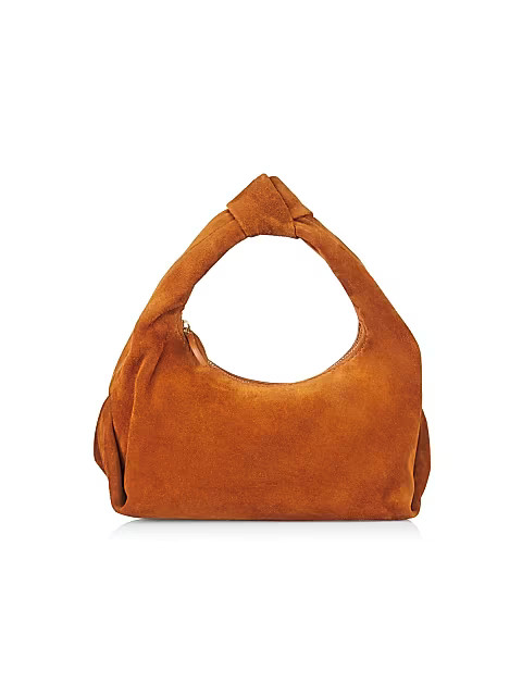 Khaite Small Beatrice Suede Hobo Bag | Saks Fifth Avenue