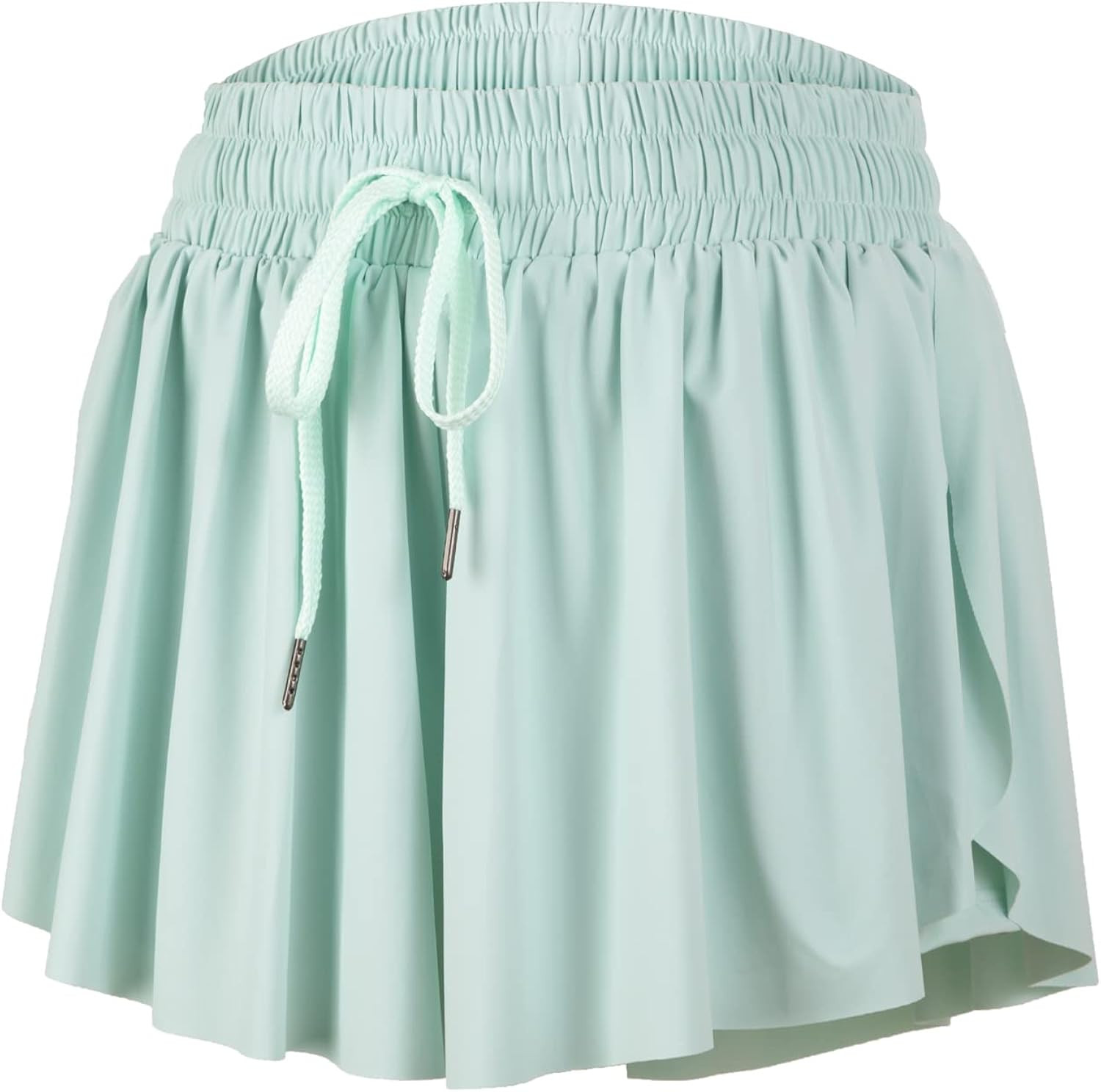 luogongzi 2 in 1 Flowy Running Shorts for Women Gym Yoga Athletic Womens Workout Biker Spandex Lo... | Amazon (US)