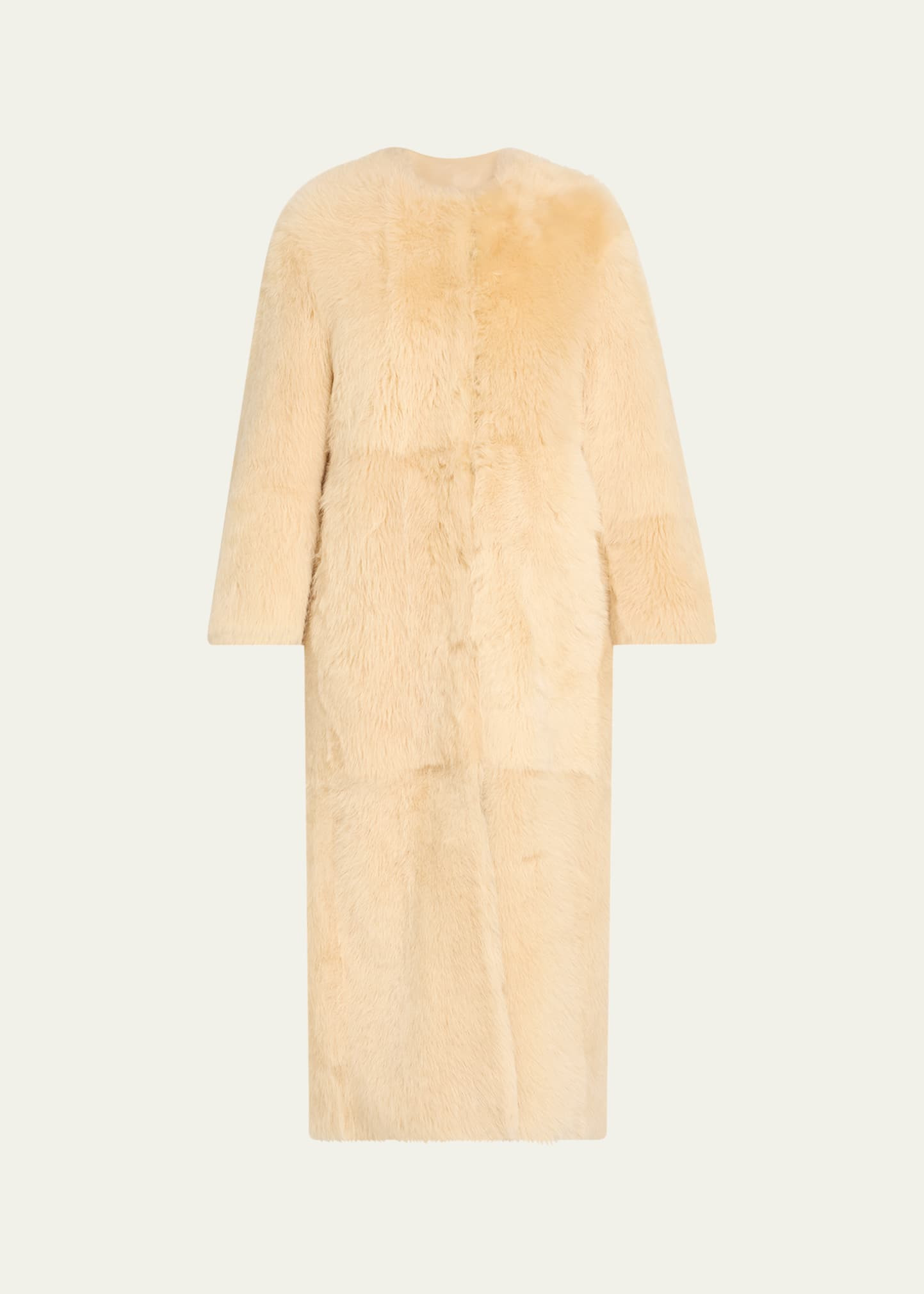 Loulou De Saison Siba Sheep Shearling Long Coat | Bergdorf Goodman