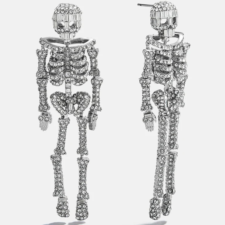 Drop Dead Hottie Earrings - Silver | BaubleBar