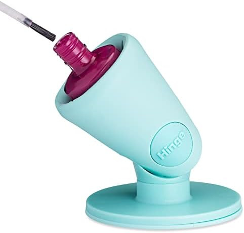tweexy Hinge Untippable Nail Polish Holder, Fingernail Painting Tools, Anti-Spill Suction Cup Bottle | Amazon (US)