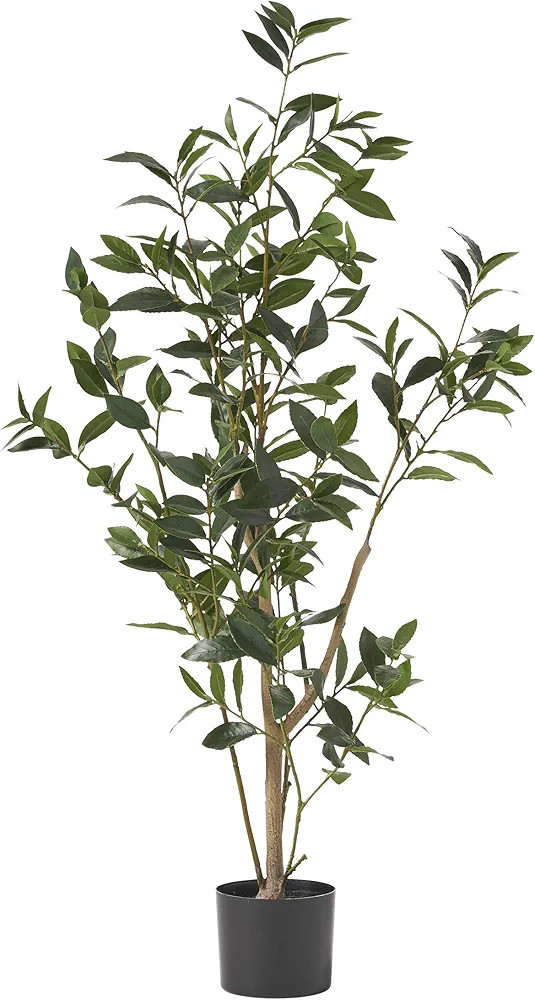 Christopher Knight Home Atoka 4' x 1.5' Artificial Laurel Tree, Green | Amazon (US)
