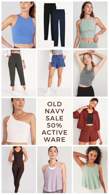 50% off old navy active ware today only!

#LTKSale #LTKstyletip #LTKunder50