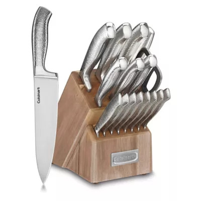 Cuisinart® Classic™ Stainless Steel 17-Piece Knife Block Set | Bed Bath & Beyond | Bed Bath & Beyond