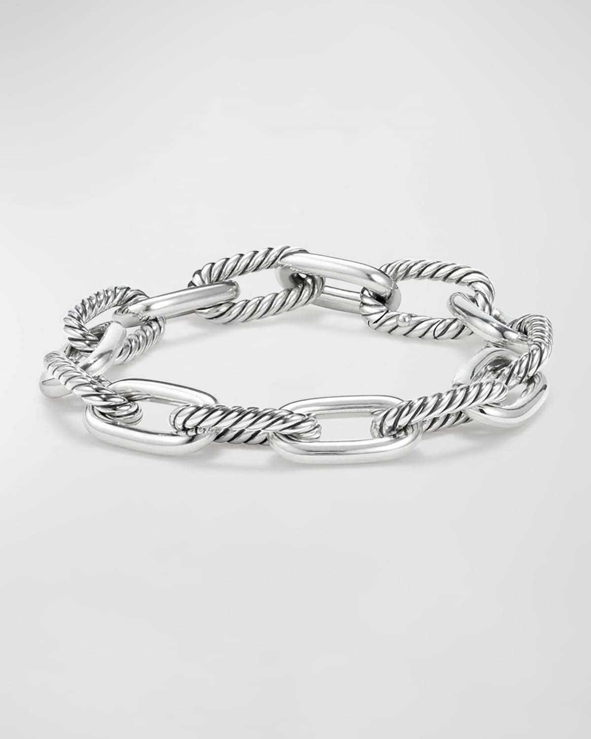 DY Madison Chain Bracelet in Silver, 11mm | Neiman Marcus