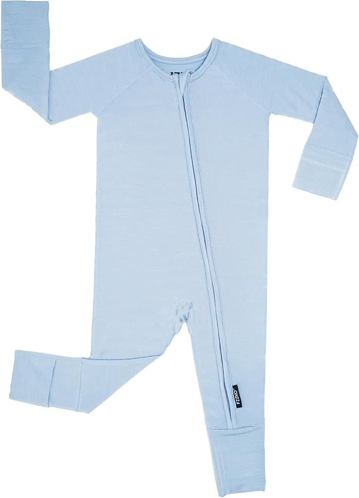 Baby Footie Pajamas, Viscose from Bamboo, Preemie & Newborn Sleepers, 2-Way Zipper PJs for Boys &... | Amazon (US)