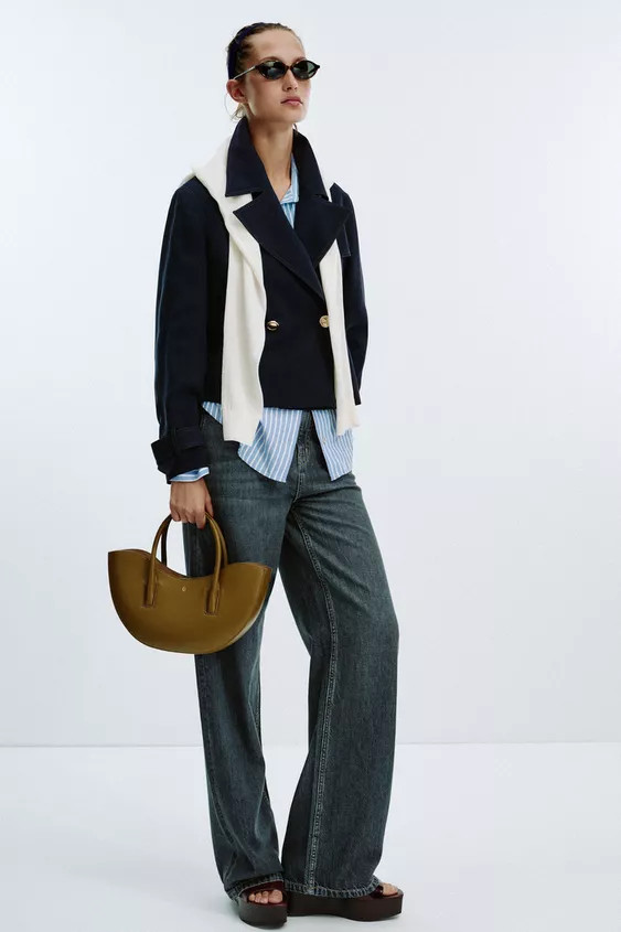 OVAL MINI SHOPPER | Zara US