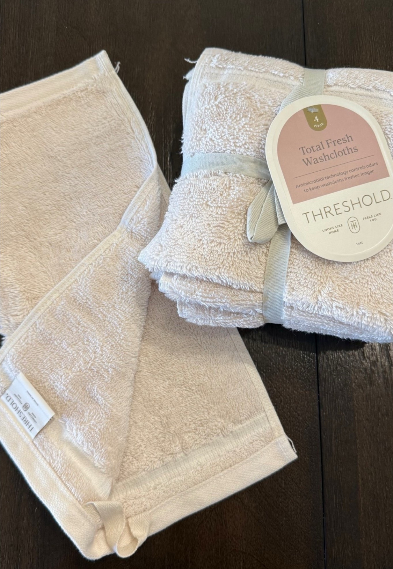 100% cotton towels! 
I love these washcloths because they are oversized — between a standard washcloth and hand towel size. 

I use these to wash my face AM/PM and I love that there is a loop to hang it from to fully dry. 
•
•
Cotton towels, face towels, clean girl, makeup towel, antibacterial towels, face washing towels, hand towel, wash cloth, cream towels, super soft towel, antibacterial towel 



#LTKselfcare #LTKgrwm #LTKBeauty