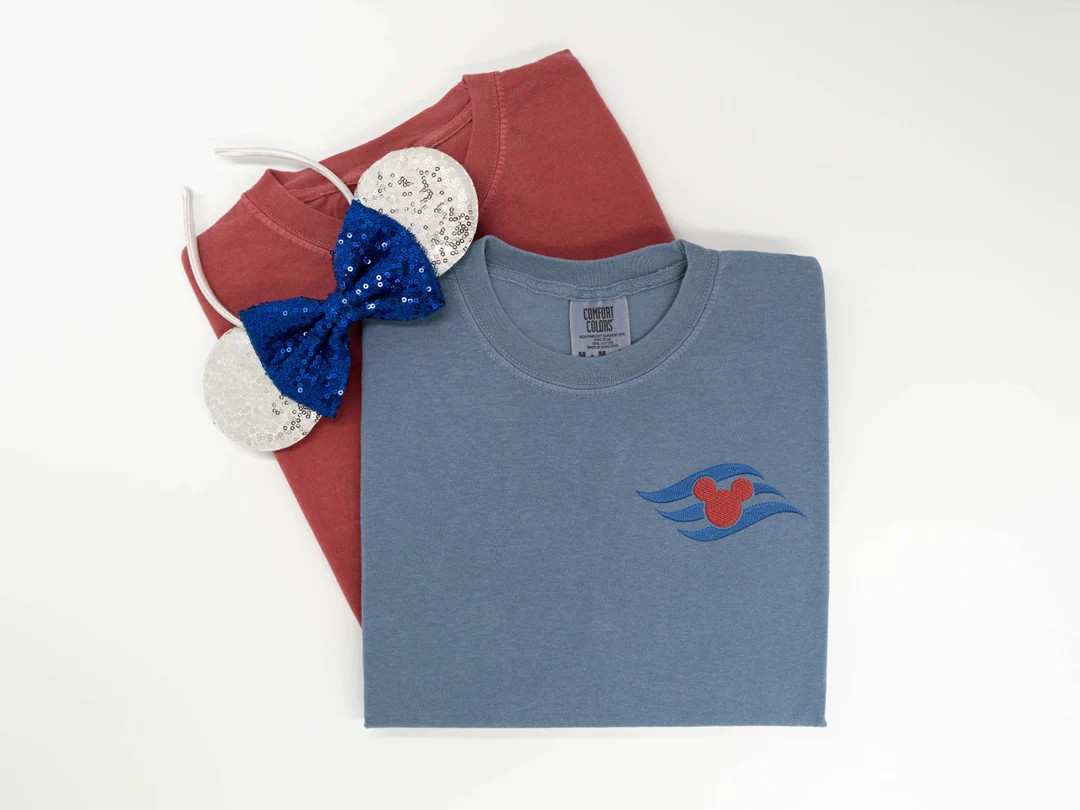 Disney Cruise Line embroidered Tshirt, Cruise embroidered shirt, Disney Curise t-shirt, Disney Sh... | Etsy (US)